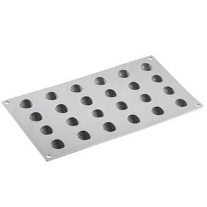 SILICONE CHESTNUT MOULD 24 CAVITIES 30X20CM