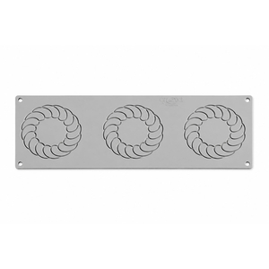 MOLDE SILICONE 395X140MM 3 BLADE GOURMAND GG062S
