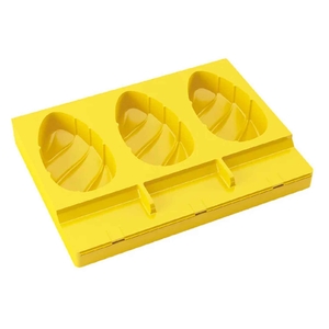 SILICONE MOLD 3 MALIBU ICE CREAM + 50 STICKS