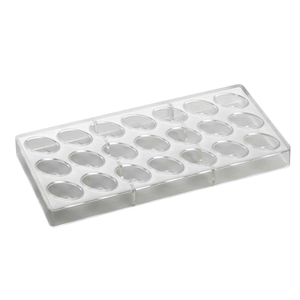 BOMBOM POLIC MOLD 275x135MM 21 CAVITIES