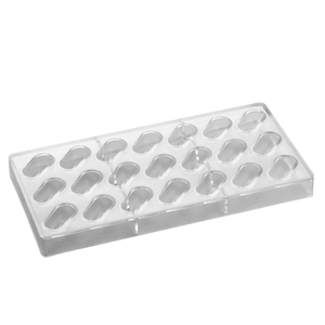 BOMBOM POLIC MOLD 275x135MM 21 CAVITIES