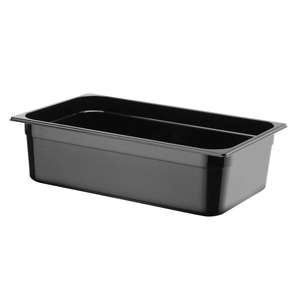CONTAINER POLICARBONATO PRETO GN1/1 150MM 862216