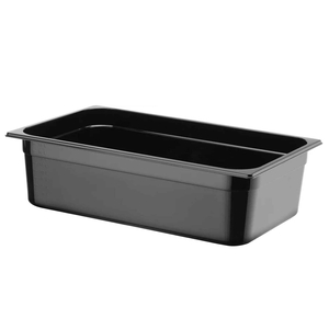 CONTAINER POLICARBONATO PRETO GN1/1 100MM