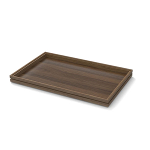 BANDEJA MADEIRA WALNUT 1/1 530X325X75MM BU_FF014