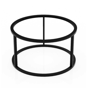 SUPORTE BUFFET INOX PRETO Ø320X180MM BU_RR6212
