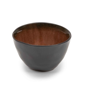 PURE BROWN BOWL Ø10.5XH6.5CM 