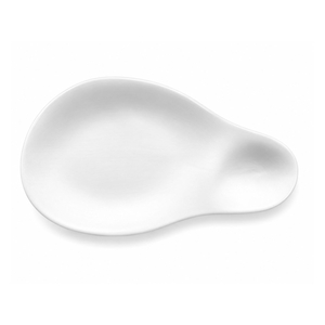 TRAVESSA TEARS DUO BRANCA MATE 34.5X20.5CM 10903