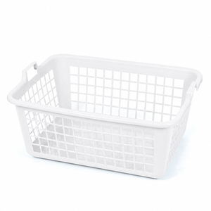 CESTO ROUPA C/ASAS 63X46,5XH26,5CM BRANCO 443