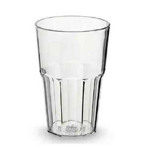 COPO FACETADO 30CL C055-40 POLICARBONATO