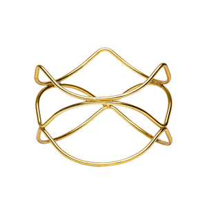 SUPORTE BUFFET ROUND GOLD 21.5X21X15CM MST-ST606GD