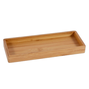 NATURAL BAMBOO TRAY 30X11XH3CM