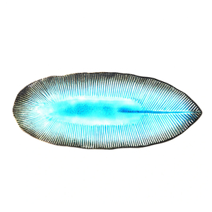 BANDEJA 32.5X13.5CM IRREGU SKY BLUE RIDGE MIJC0700