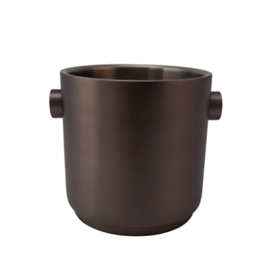 BALDE GARRADA PAREDE DUPLA Ø22.5XH22.5CM RONDO SOFT BLACK XLBA110C07DW-09/54