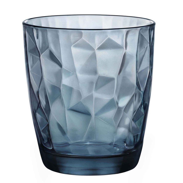 DIAMOND ON THE ROCKS OCEAN BLUE GLASS 30,5CL - BORMIOLI - 8004360065039