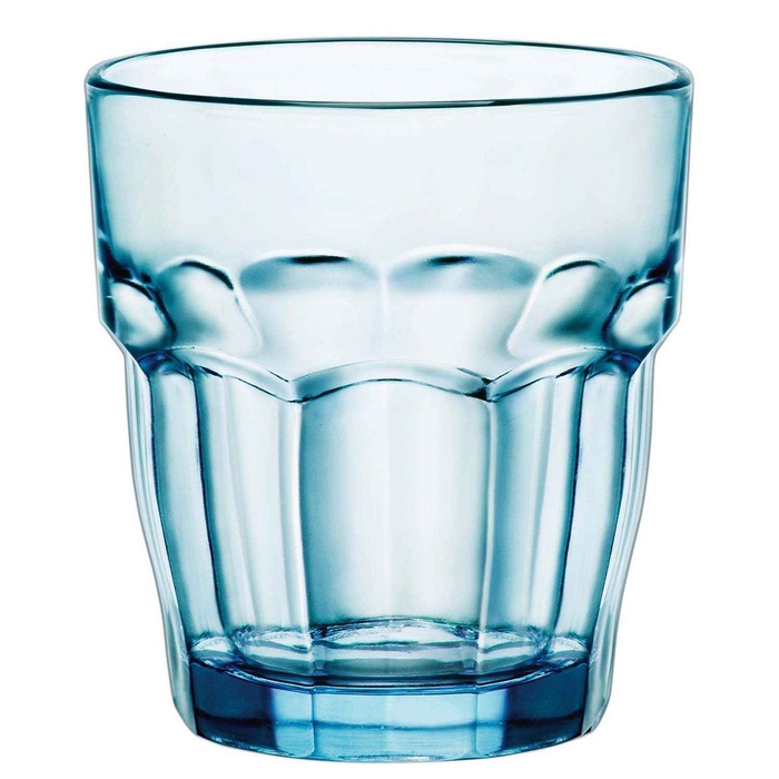 ROCK BAR LOUNGE 27CL BLUE ON THEROCKS GLASS 418940 - BORMIOLI - 8411712759735
