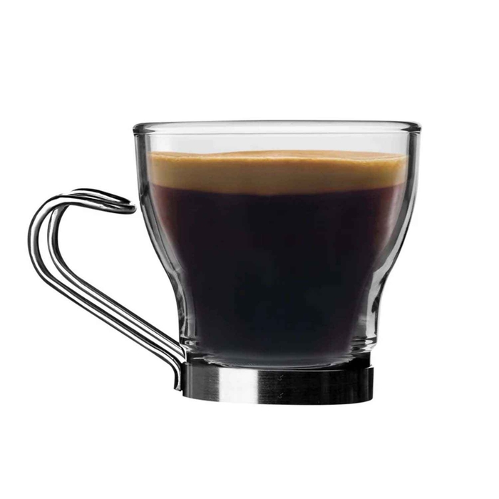 OSLO 10CL CUP W/S.STEEL HANDLE 442110 - BORMIOLI - 8004360953558