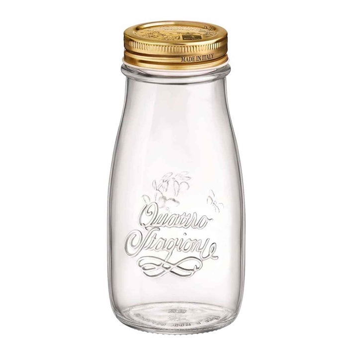 FRASCO 400ML QUATTRO C/TAMPA 365642 - BORMIOLI - 8004360078688