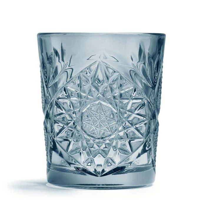 HOBSTAR BLUE ON THE ROCKS GLASS 35.5CL - ONIS - 8710964829297