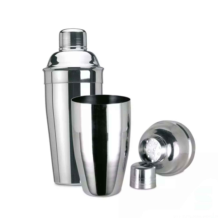 SHAKER C/TAMPA INOX 500CC 8070 - PALMA & PALMA - 8412487008684