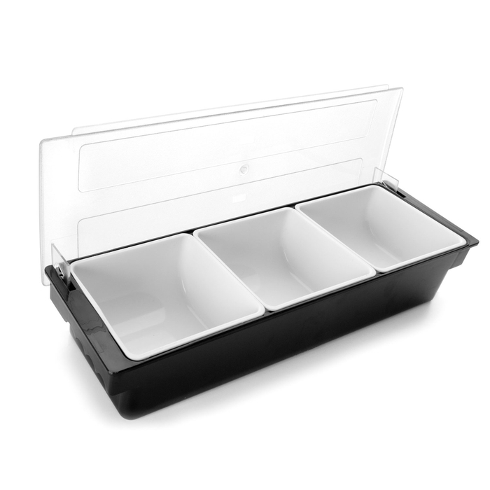 CAIXA CONDIMENTOS 6 COMP 50X16XH9CM 61136 - LACOR - 8414271611360