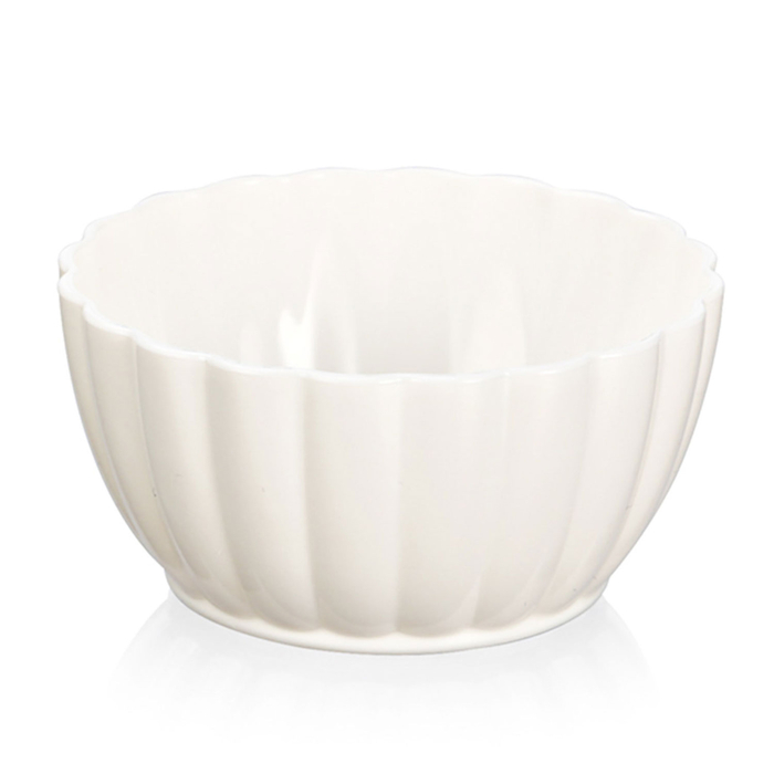 CONJ 6 TAÇA DEGUST BRANCA CANELADA Ø8XH4CM 60753 - LACOR - 8414271607530