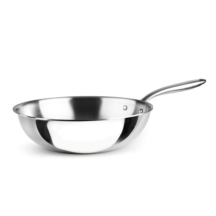 WOK INOX TRICHEF Ø28CM 60898 - LACOR - 8414271608988