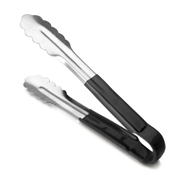 PINÇA JUMBO 24cm CABO SILICONE PRETO 63061 - LACOR - 8414271630613