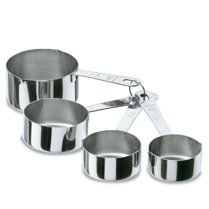 CONJ 4 MEDIDORES INOX (60/80/125/250ML) 67007 - LACOR - 8414271670077