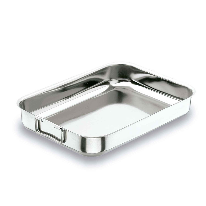 TABULEIRO INOX C/ASAS 45X32X7.5CM 61545 - LACOR - 8414271615450