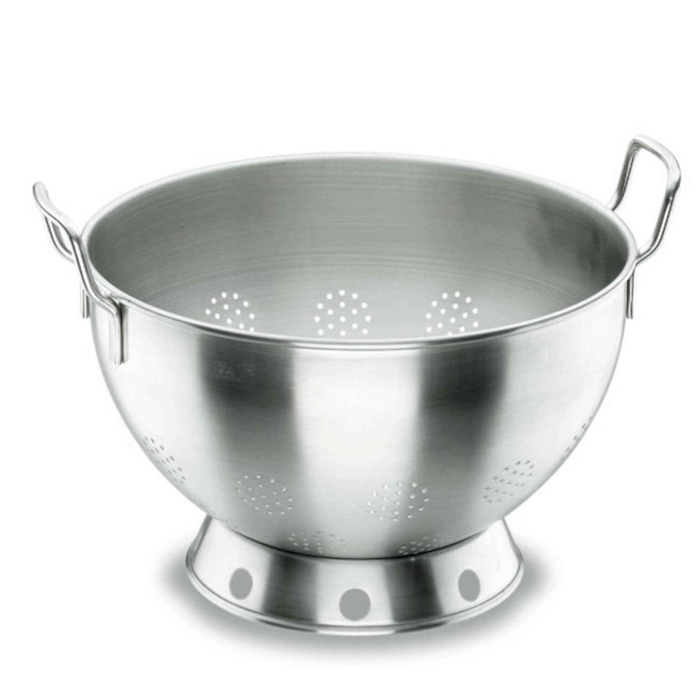 ESCORREDOR INOX C/BASE ø32X18CM 9.5L 50332 - LACOR - 8414271503320