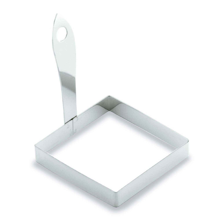 S.STEEL SQUARE MOULD FOR EGG-SANDWICH 8.5CM 68006 - LACOR - 8414271680069
