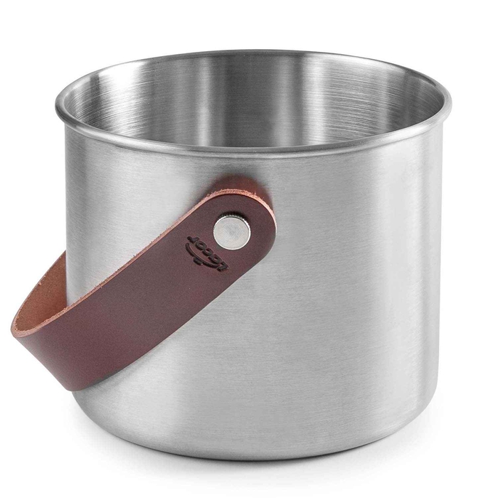 BALDE GELO MOON INOX Ø14CM C/ASA PELE 65614 - LACOR - 8414271656149