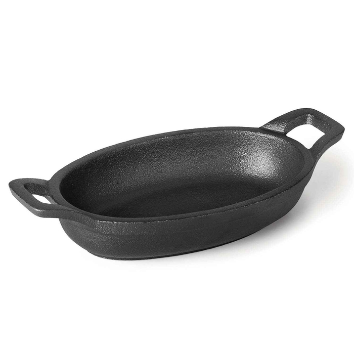 FRIGIDEIRA MAGMA FERRO OVAL 17.5X15.2CM ASAS 25782 - LACOR - 8414271257827