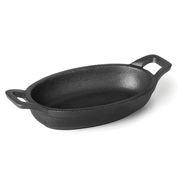 FRIGIDEIRA MAGMA FERRO OVAL 21.7X15CM C/ASAS 25783 - LACOR - 8414271257834