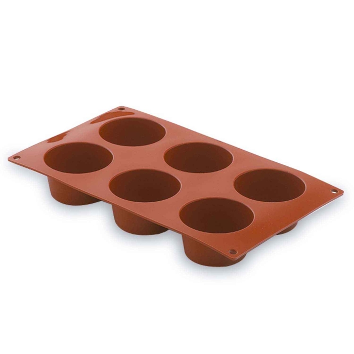 MOLDE SILICONE P/ 6 MUFFINS 66805 - LACOR - 8414271668050