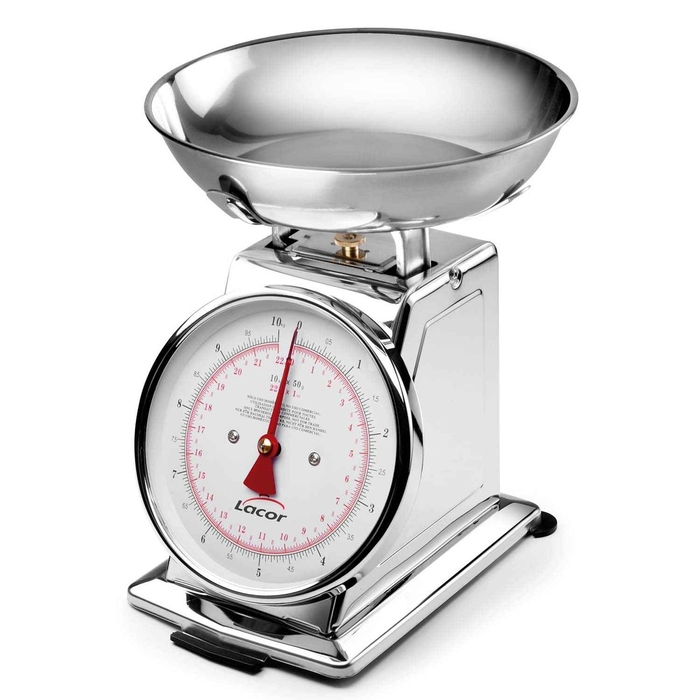 MECHANICAL SCALE W/BOWL 5KG (20G) 61705 - LACOR - 8414271617058