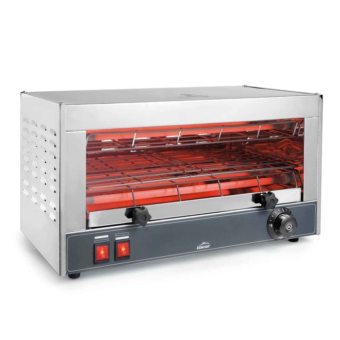 TORRADEIRA HORIZONTAL DUPLA 50X26X24MM 3000W 69173 - LACOR - 8414271691737