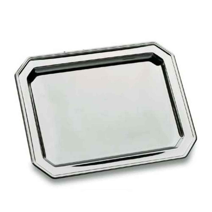 BANDEJA OCTOGONAL INOX 41X32CM 65041 - LACOR - 8414271650413