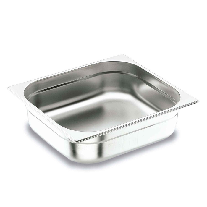CONTAINER INOX G/N 2/3 100MM 66510 - LACOR - 8414271665103