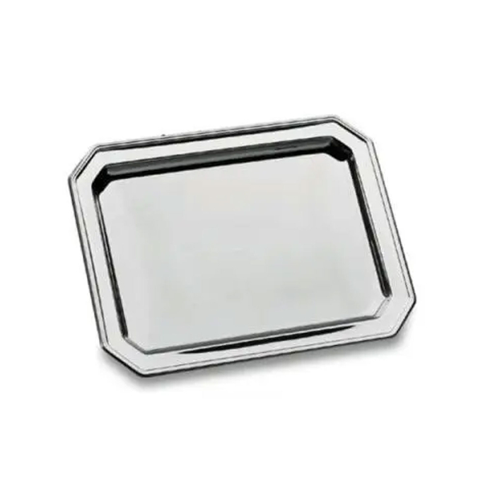 BANDEJA OCTOGONAL INOX 31X24CM 65031 - LACOR - 8414271650314
