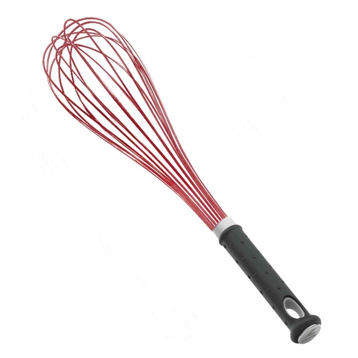 BATEDOR SILICONE VERMELHO FIBREGLASS 35CM 61534 - LACOR - 8414271615344