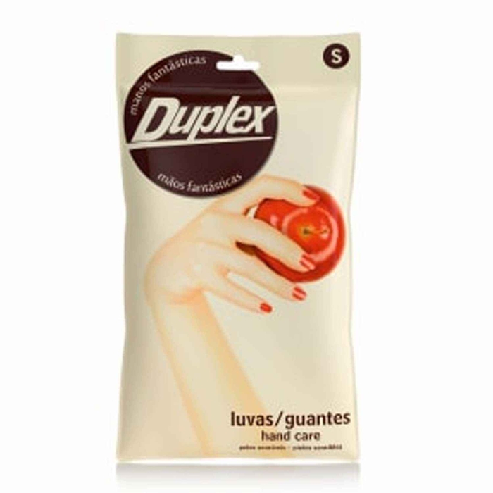 PAR LUVA NITRILO/LATEX DUPLEX HAND CARE T.PEQUENO - PALMA & PALMA - 5601028003131