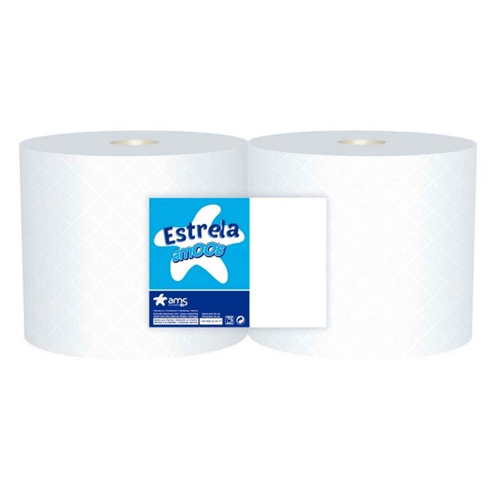 ROLO PASTA CELULOSE GOFRADO 400MTS  C/2 - PALMA & PALMA - 5601856240128