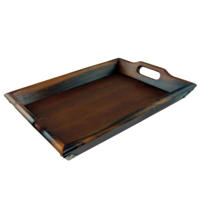 BANDEJA ROOM SERVICE MADEIRA 64X38CM C/ASAS 199.29 - GARCIA DE POU - 18420499199297