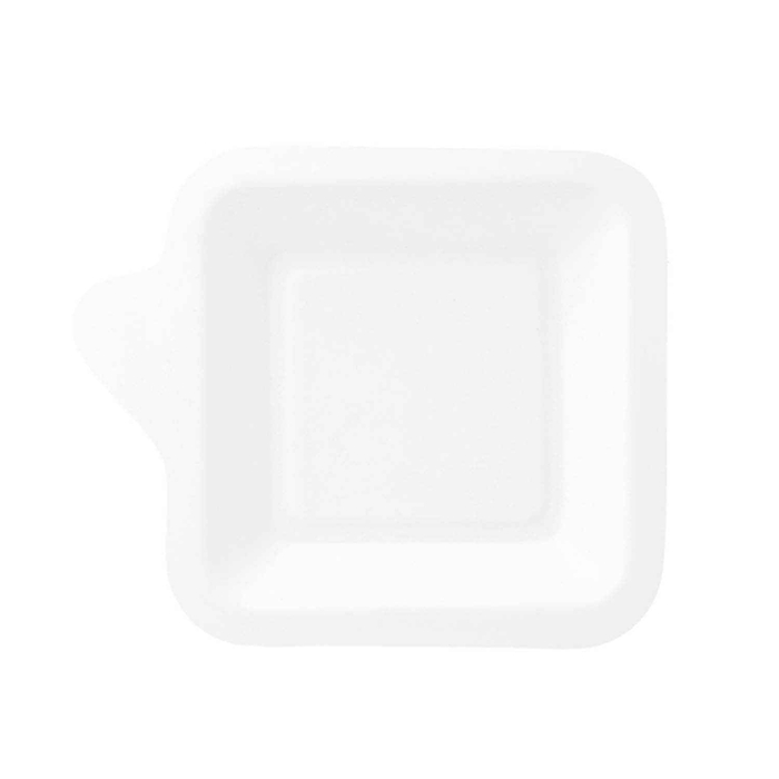 BIONIC WHITE PLATE 11CM W/HANDLE PACK 50UN - GARCIA DE POU - 18420499212712