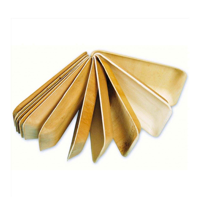 BANDEJA RETANGULAR FOLHA PALMA 22.5x11x3 PACK 25UN - GARCIA DE POU - 8420499189369
