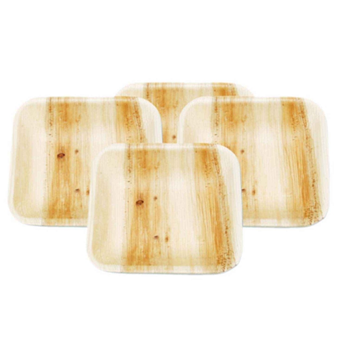 PRATO QUADRADO FOLHA PALMA 7,7x2CM  PACK 25UN - GARCIA DE POU - 8420499189345