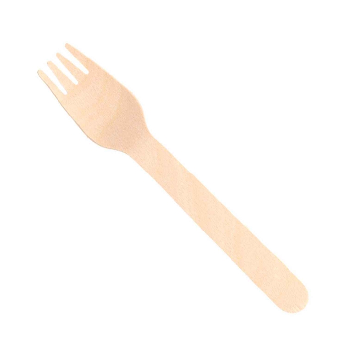 GARFO NATURAL MADEIRA 16CM PACK 100UN - GARCIA DE POU - 8420499166957