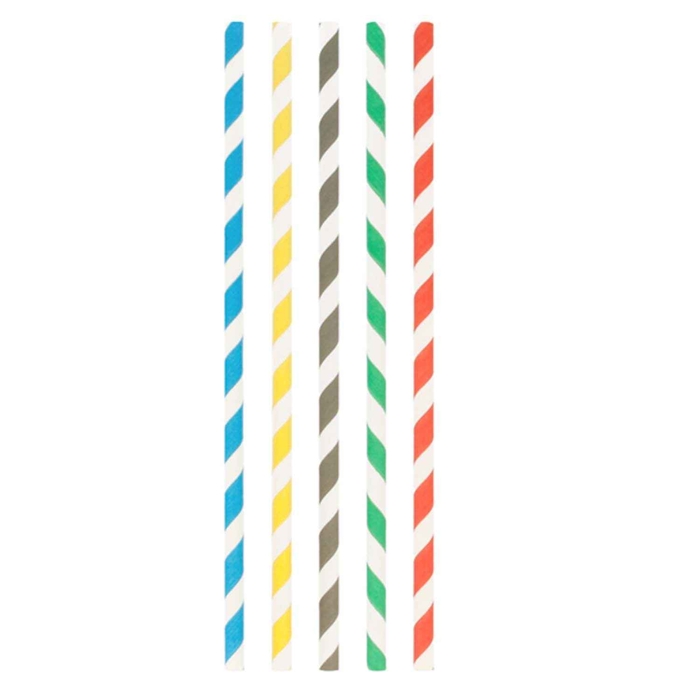 PALHINHA PAPEL SORTIDA Ø0.8X23.5CM PACK 100UN - GARCIA DE POU - 8420499224725
