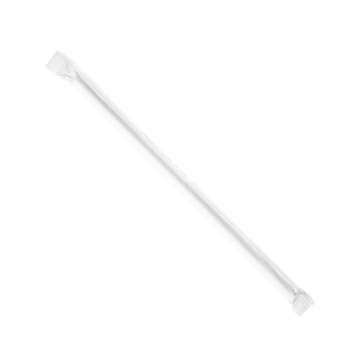 PAPER WHITE STRAW PACKED Ø0.6X21 PACK 250UN - GARCIA DE POU - 8420499227931